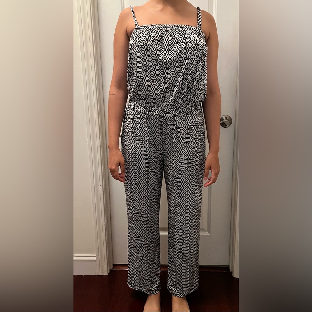 Vince Camuto Jumpsuit Black/White sz M